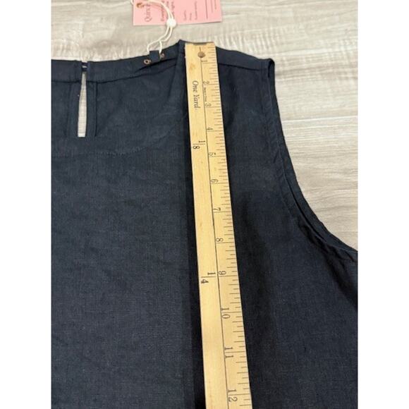 NWT Quince Women's 100% European Linen Sleeveless Tank Top - Size S - Picture 3 of 10